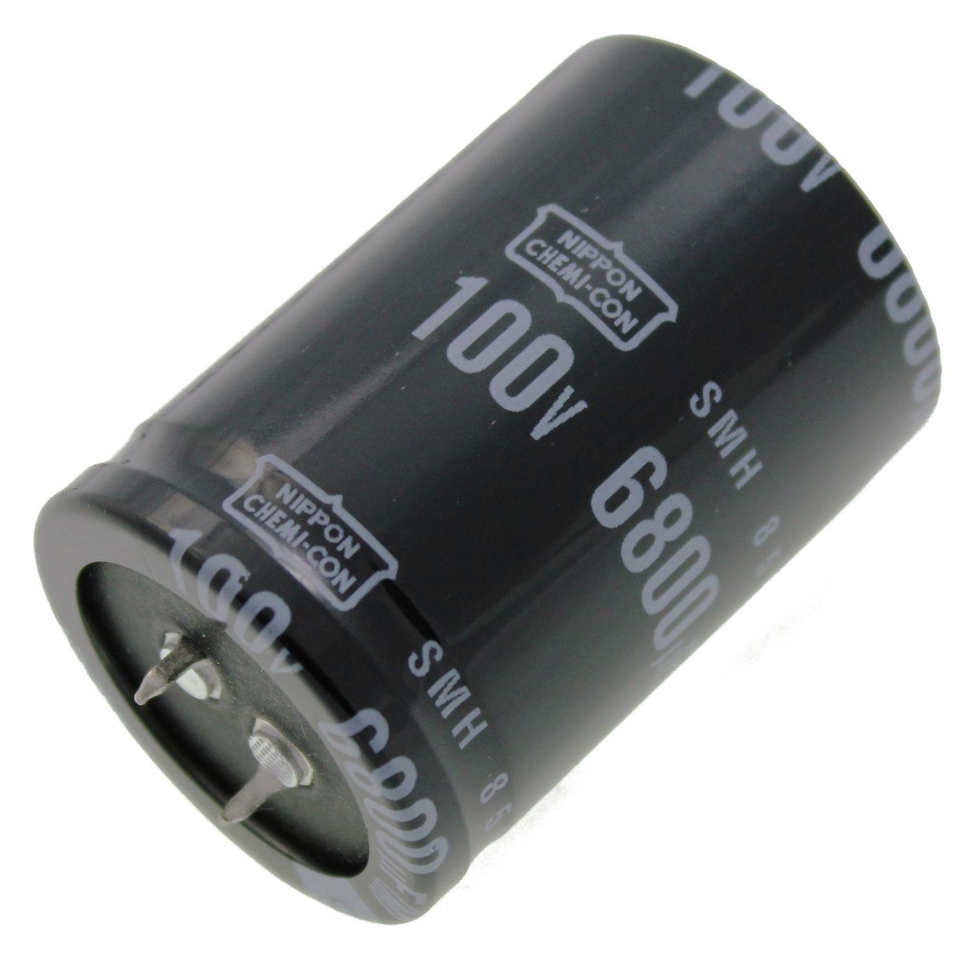 Snap-In Elko Kondensator Radial 6800µF 100V 85°C ESMH101VSN682MA50T d35x50mm 6800uF