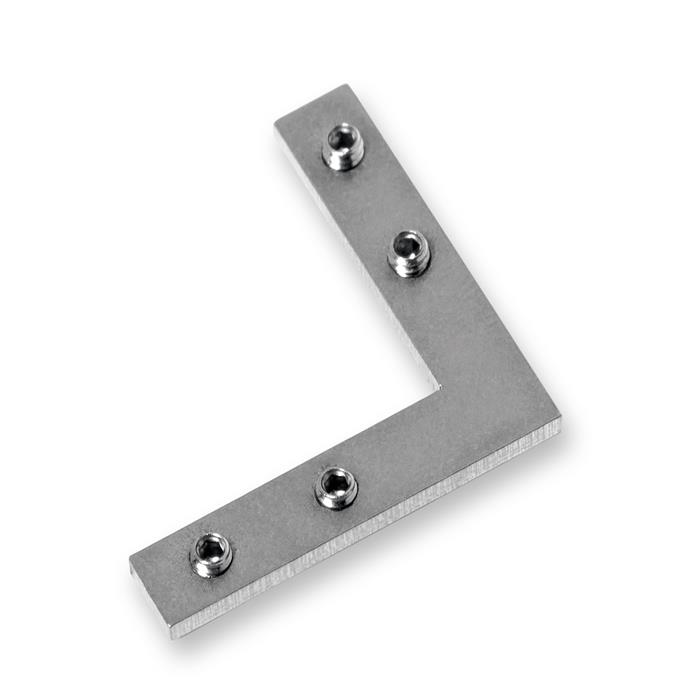 Mounting bracket Z16 For profile PN8 Steel Silver