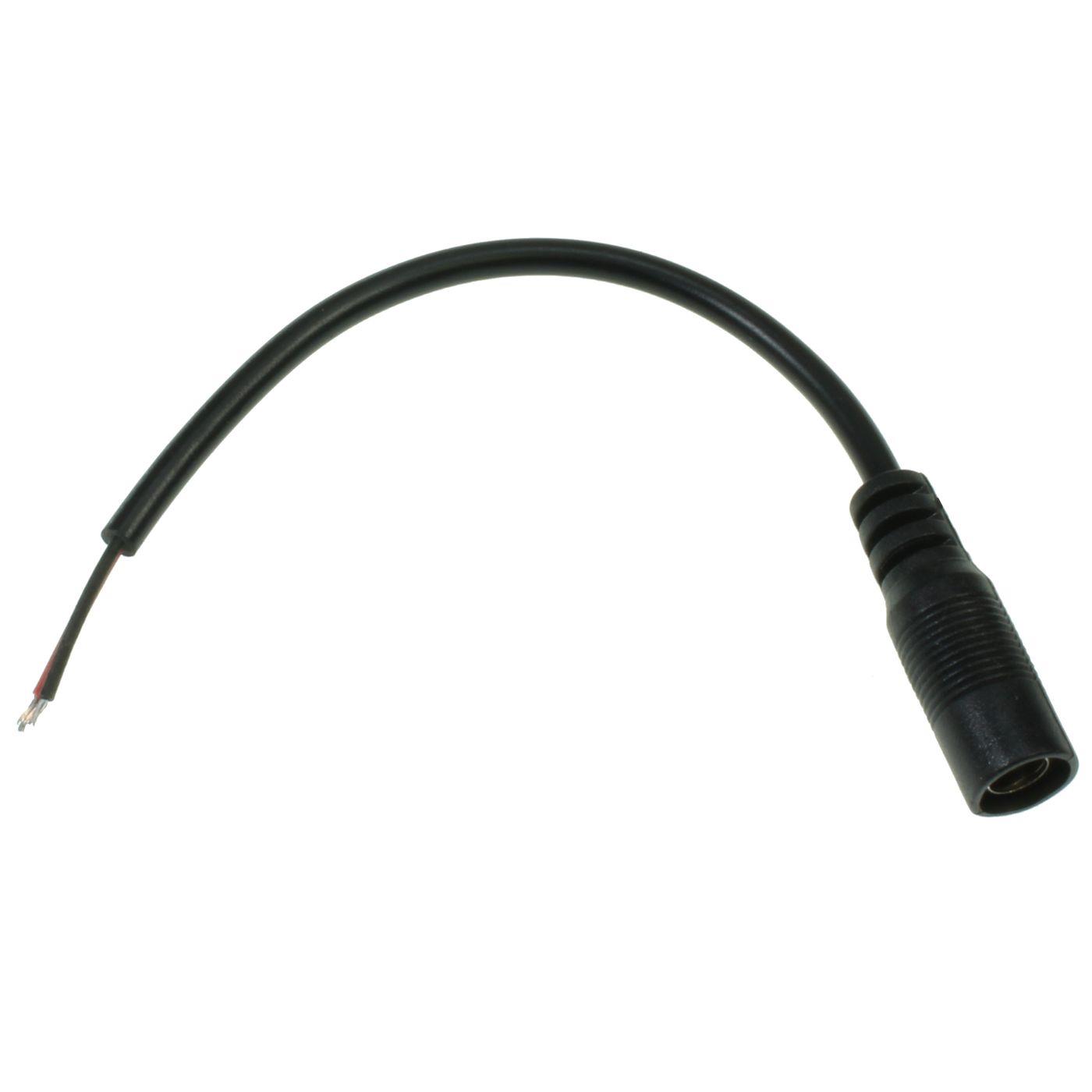 15cm LED DC Verbinder mit offenen Enden 5,5/2,1mm für einfarbige LED Streifen 2-Pin