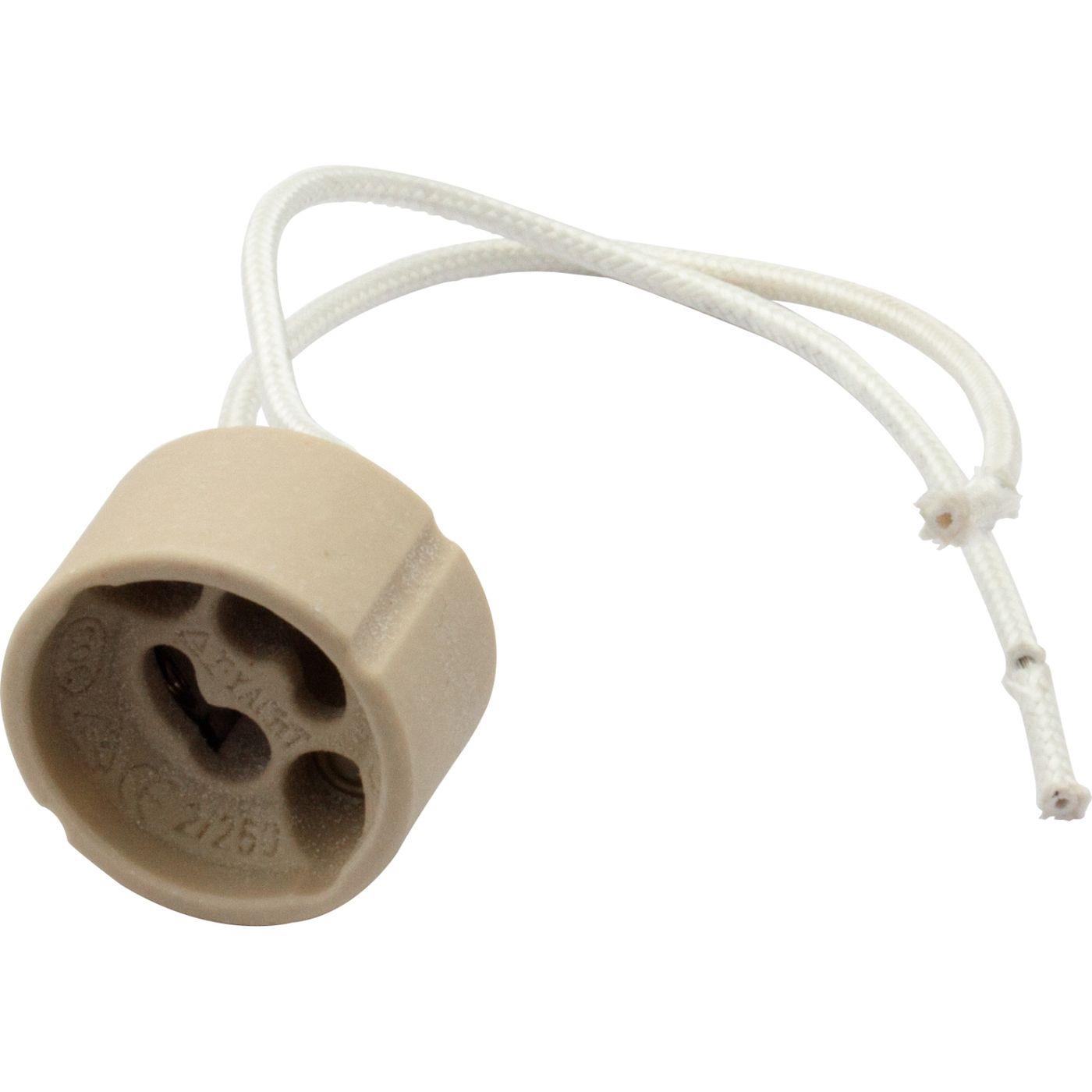 GU10 Illuminant Socket Ceramic + 14,5cm Cable for Lamps 230V