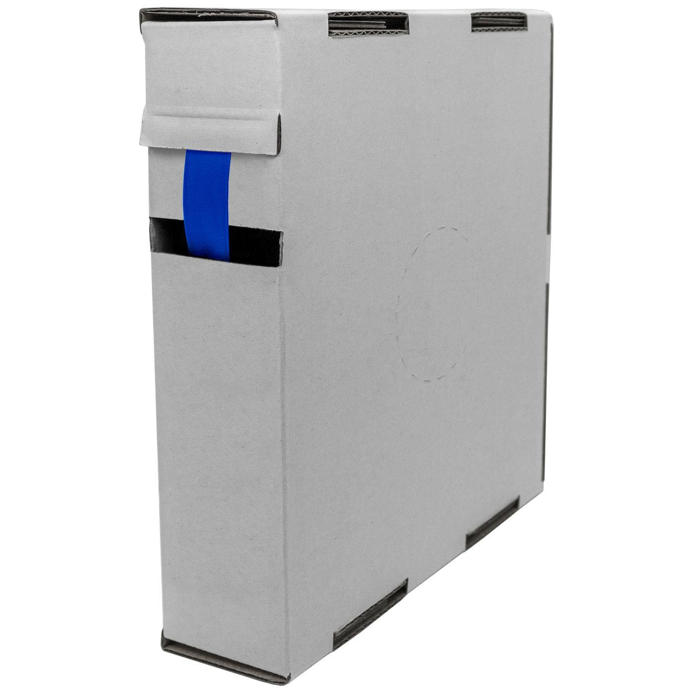 9,5m Schrumpfschlauch Box 2:1 4,8 -> 2,4mm Blau Flexibel