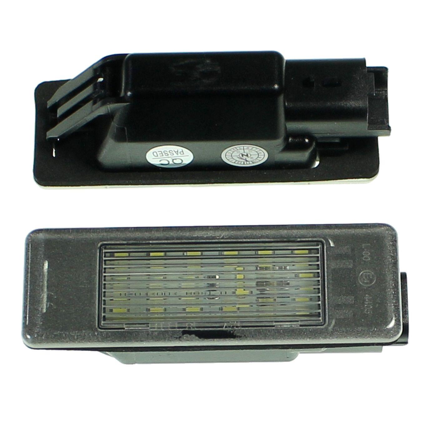 Number plate illumination LED suitable for Peugeot