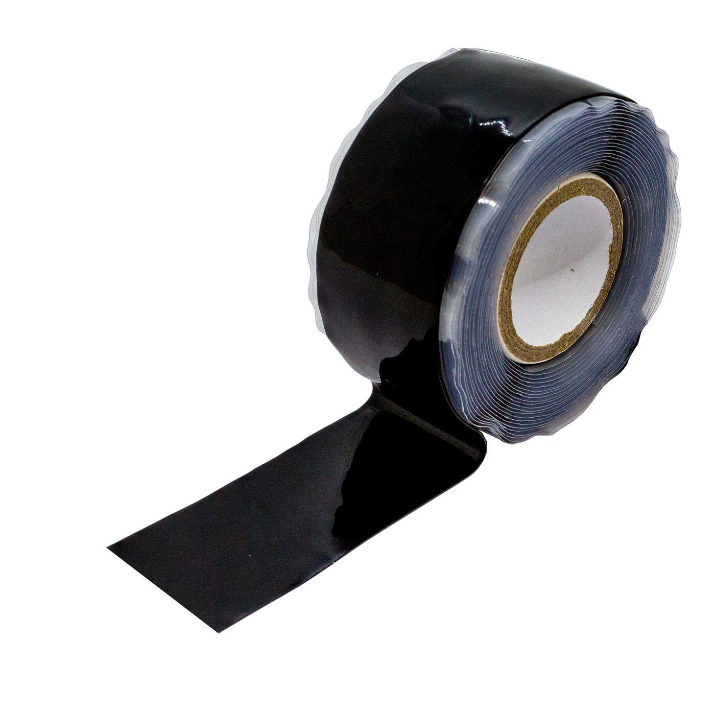 3m Selbstverschweißendes Silikonband 38mm Abdichtband schwarz -50...260°C 0,50mm