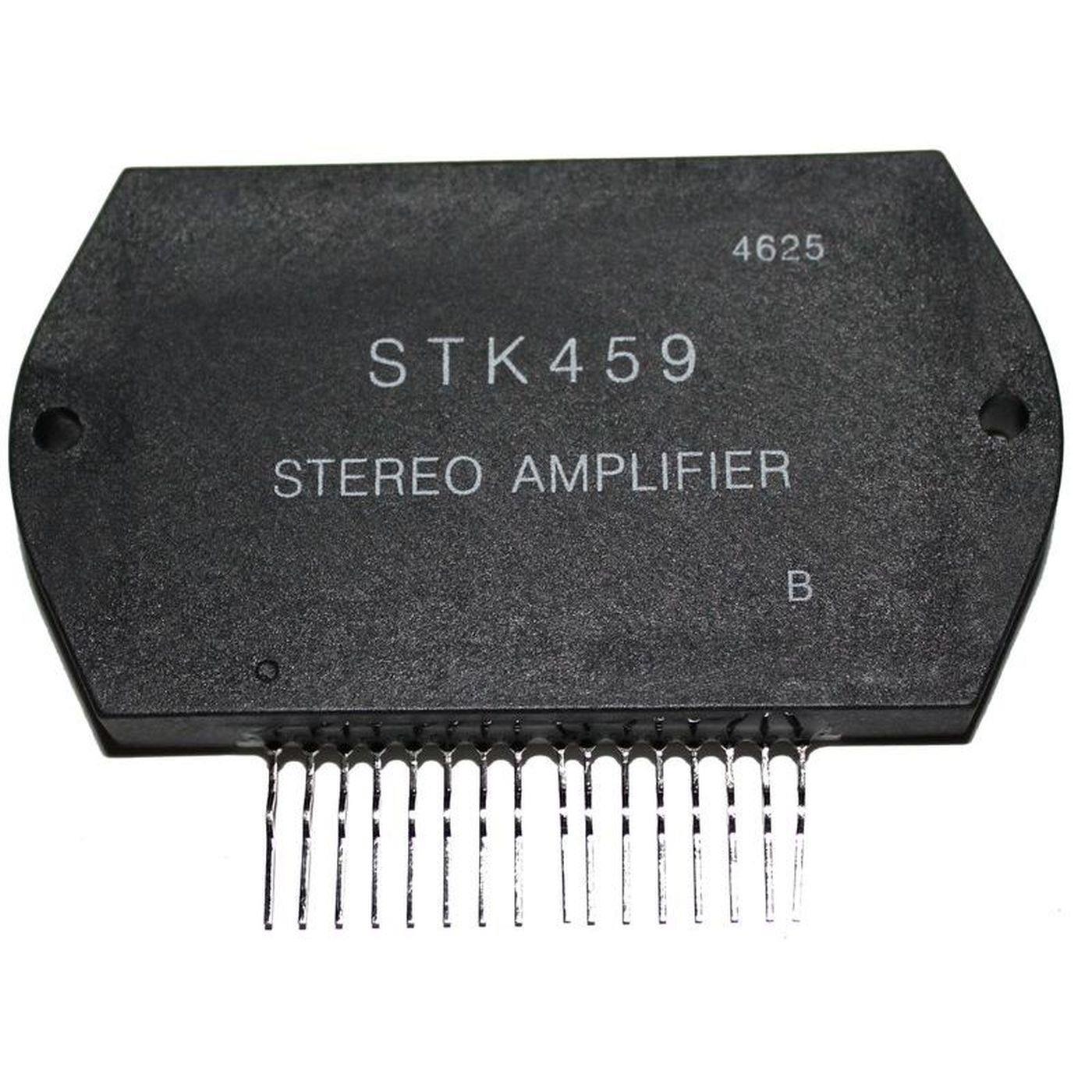 Hybrid IC STK459 80x55mm Stereo Power amplifier