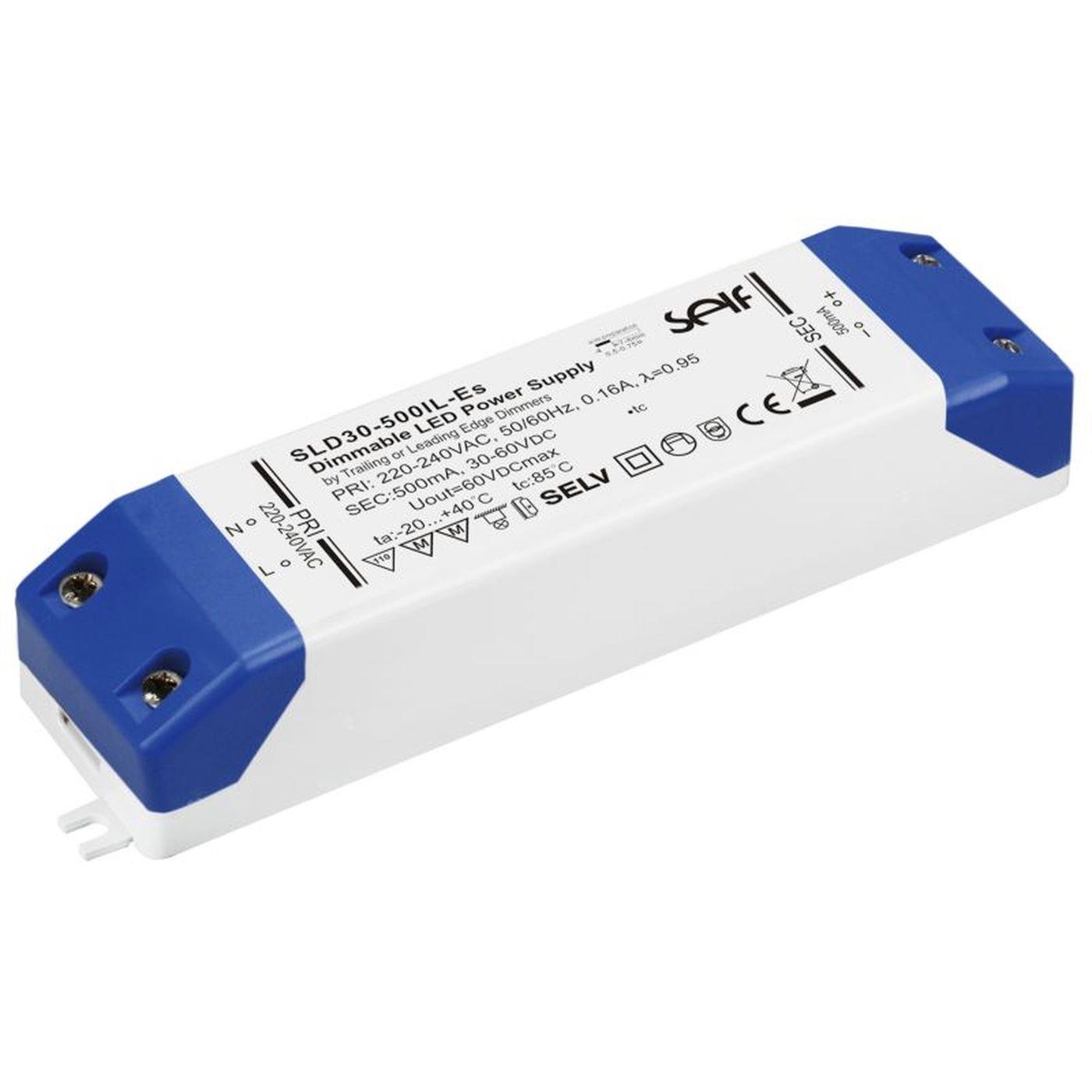 SLD30-700IL-ES 30W 700mA 21...42VDC Constant current LED power supply Driver Transformer Triac Dimmable