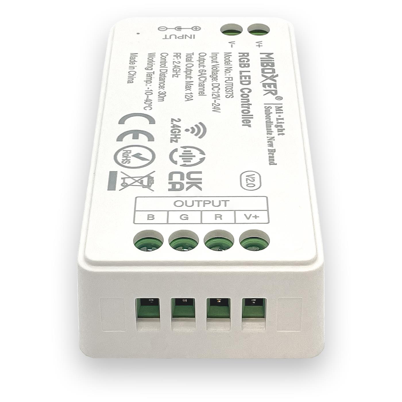 MiLight MiBoxer RGB LED 4-Zone Empfänger WLAN + RF 2,4GHz Controller