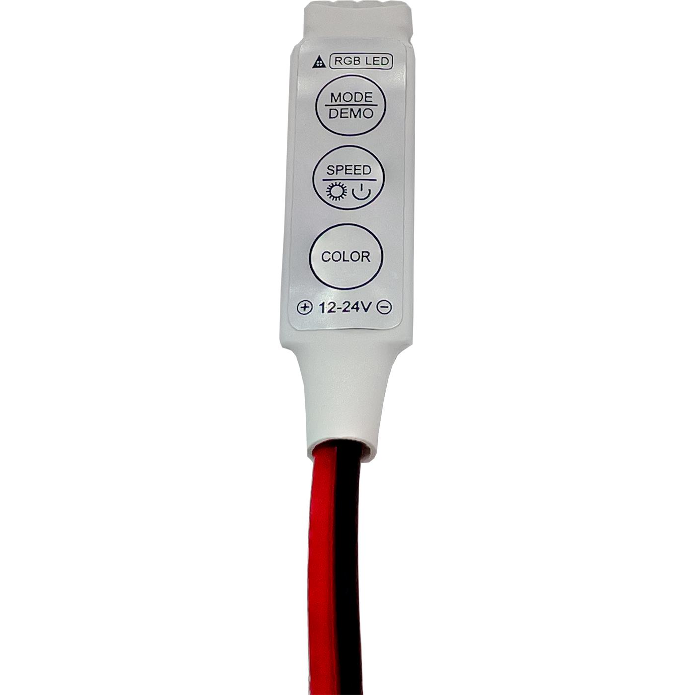 Mini RGB LED Controller 12V 72W für Farbwechsel Streifen 4-Pin Plug + Play