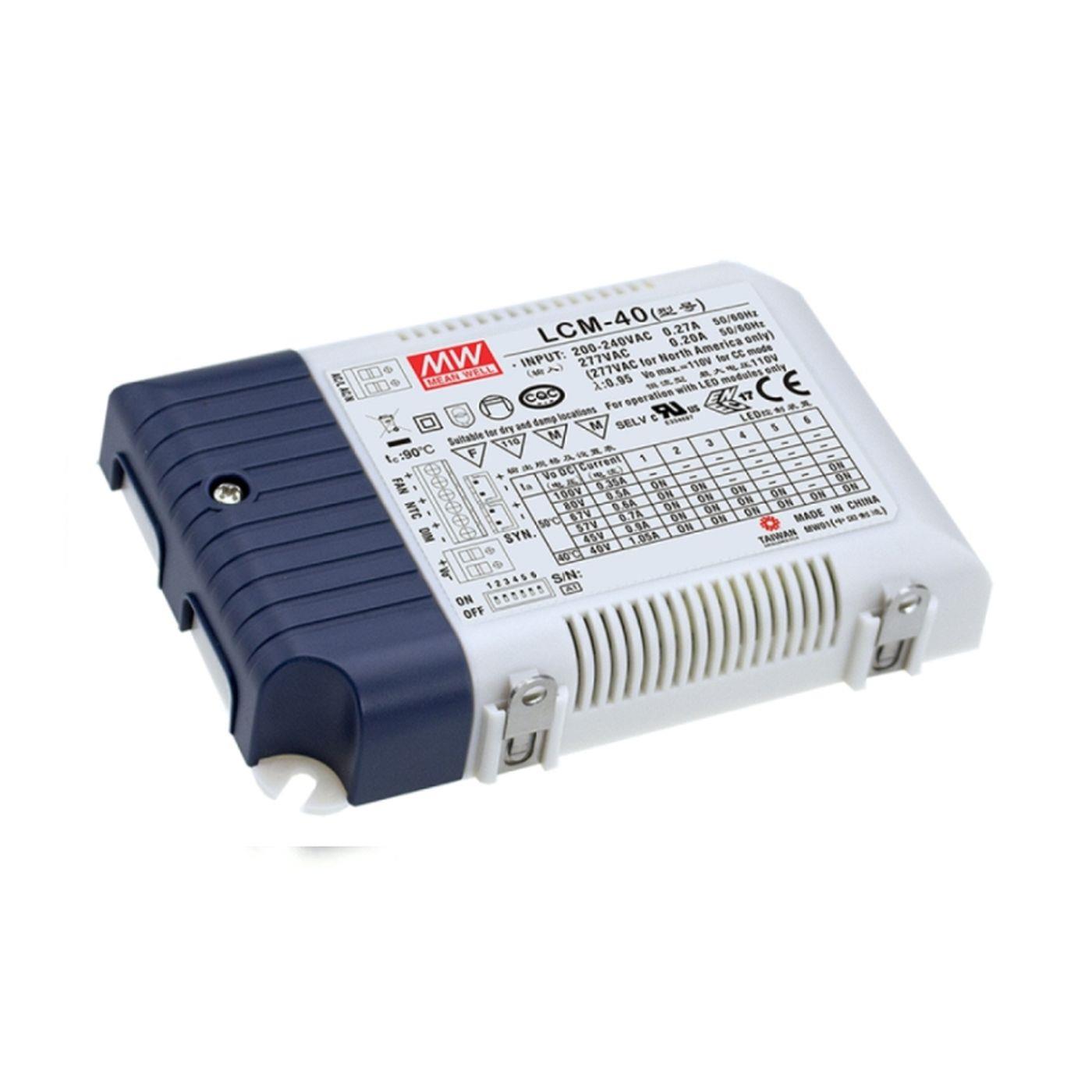 LCM-40 42W 0-10V Dimmable Constant current LED power supply Driver Transformer 350 500 600 700 900 1050 1400mA