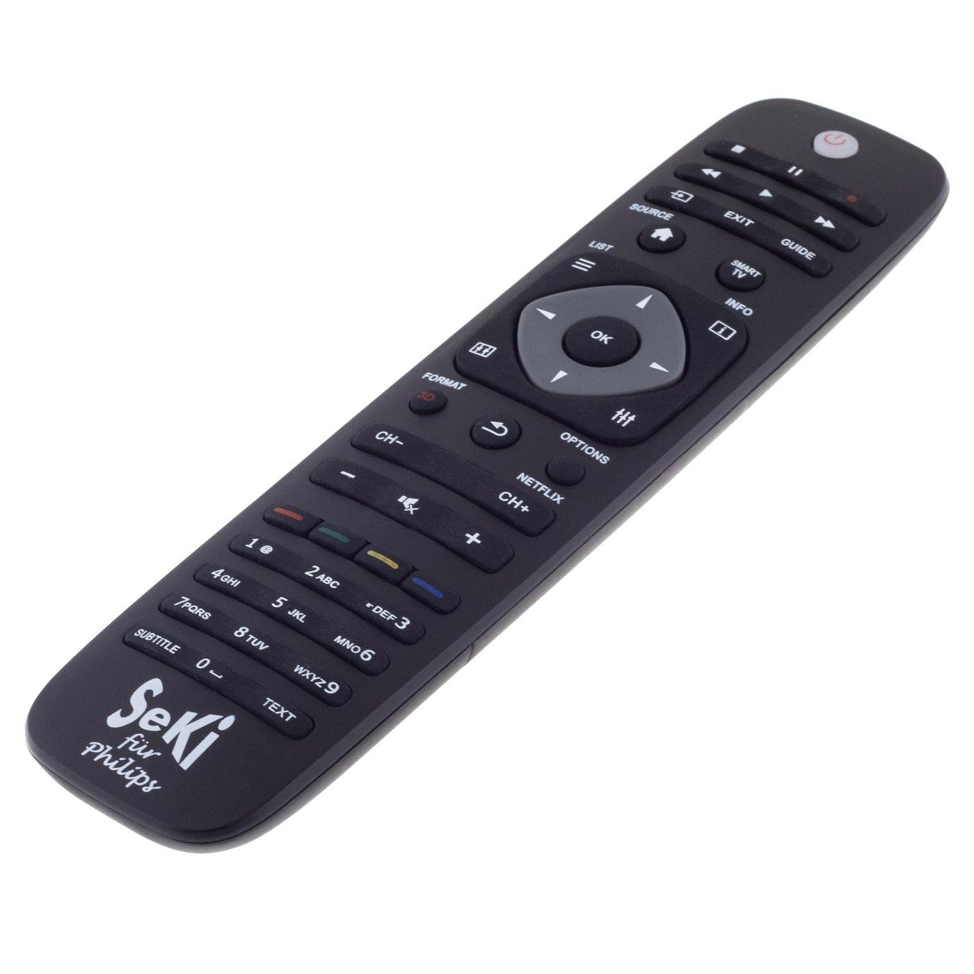 SeKi Universal Remote control suitable for Philips Spare remote control works with all devices from Philips