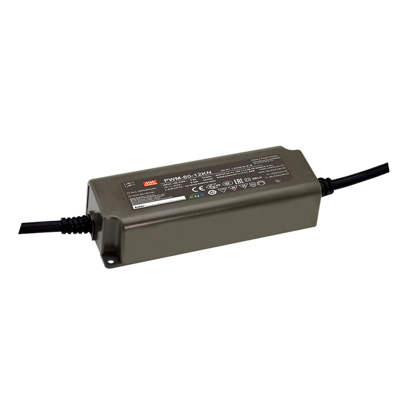 PWM-60-24KN 60W 24V 2,5A LED Netzteil Trafo Treiber IP65 Dimmbar KNX PWM