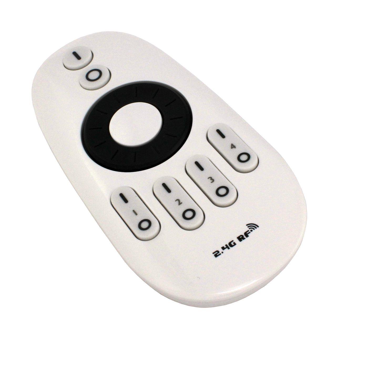 MiLight MiBoxer LED 4-Zone Remote control Touch 2,4GHz White for single-colour LED strips 2-Pin