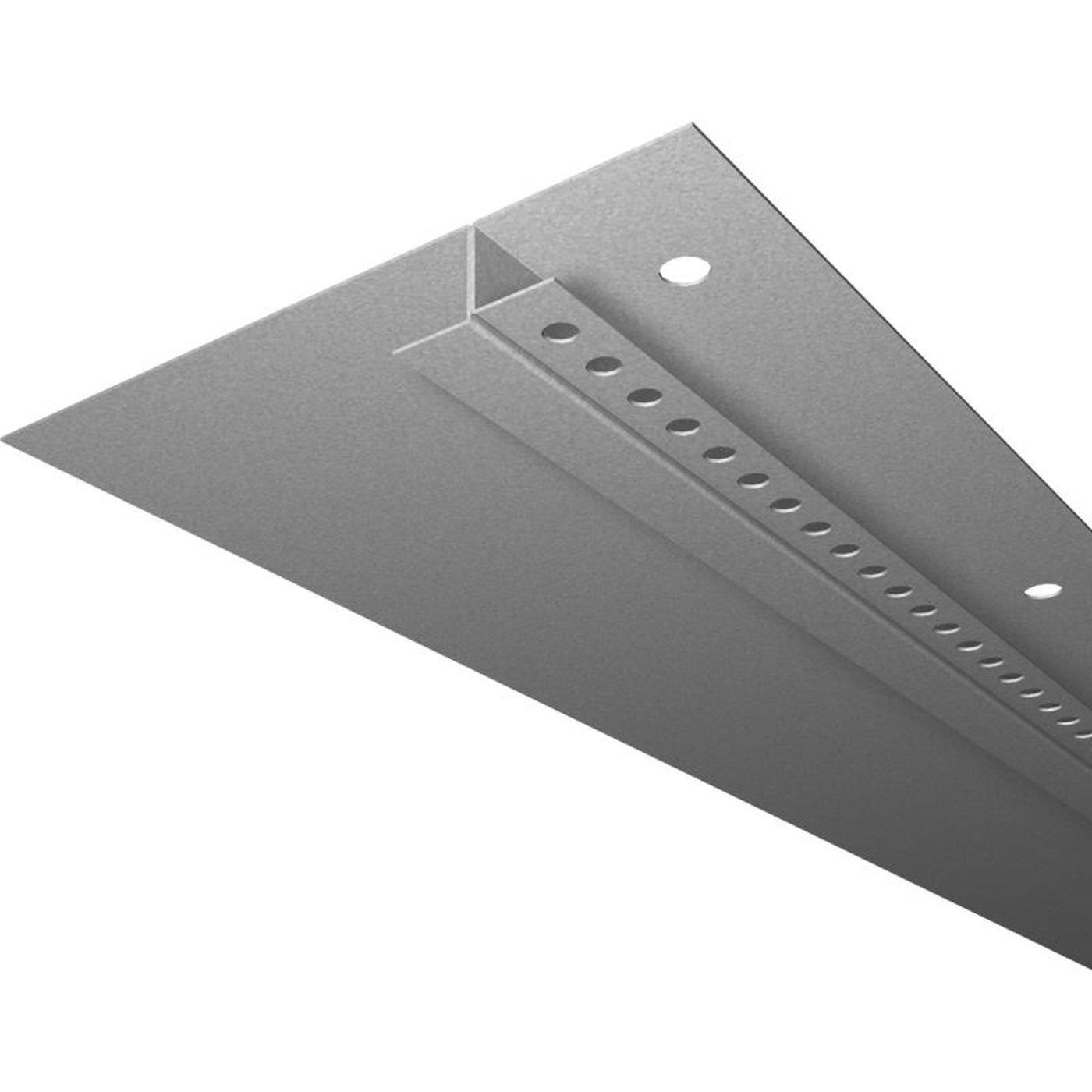 2m LED Drywall profile SNL 40mm Viewing leg for Plasterboard Steel Zinc sheet