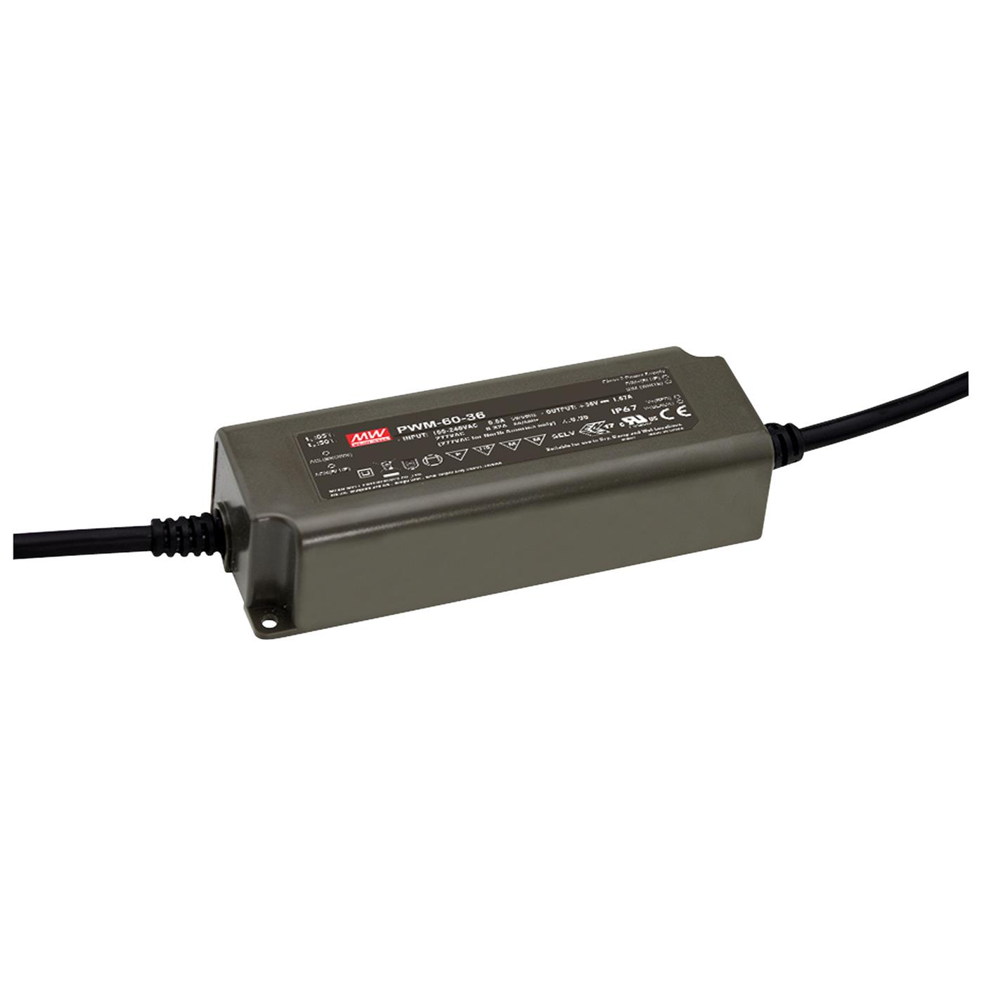 PWM-60-24BLE 60W 24V 2,5A LED Netzteil Trafo Treiber IP65 Dimmbar Bluetooth PWM