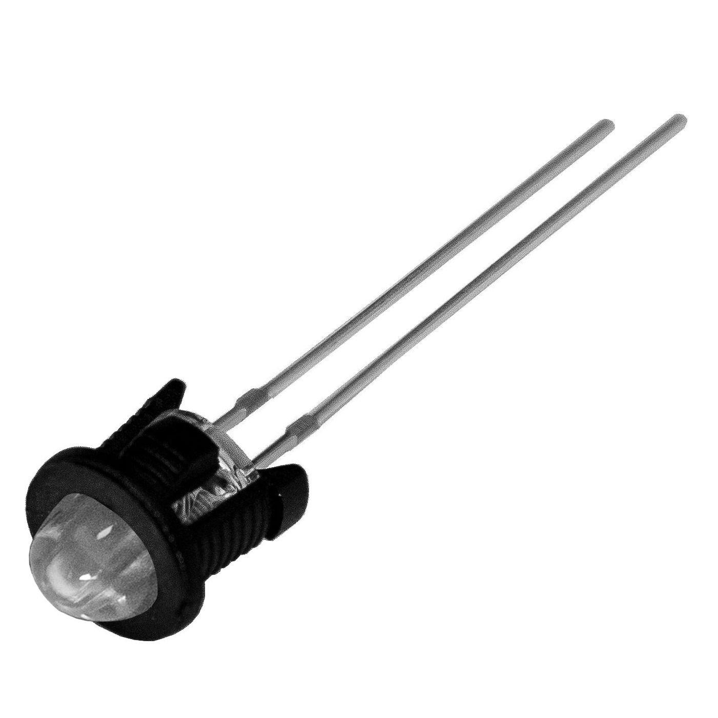50x LED Socket Holder 3mm Plastics Socket Mounting ring