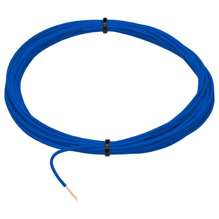 1m FLRY Fahrzeugleitung Blau 0,75mm² rund Kabel Litze KFZ Stromkabel