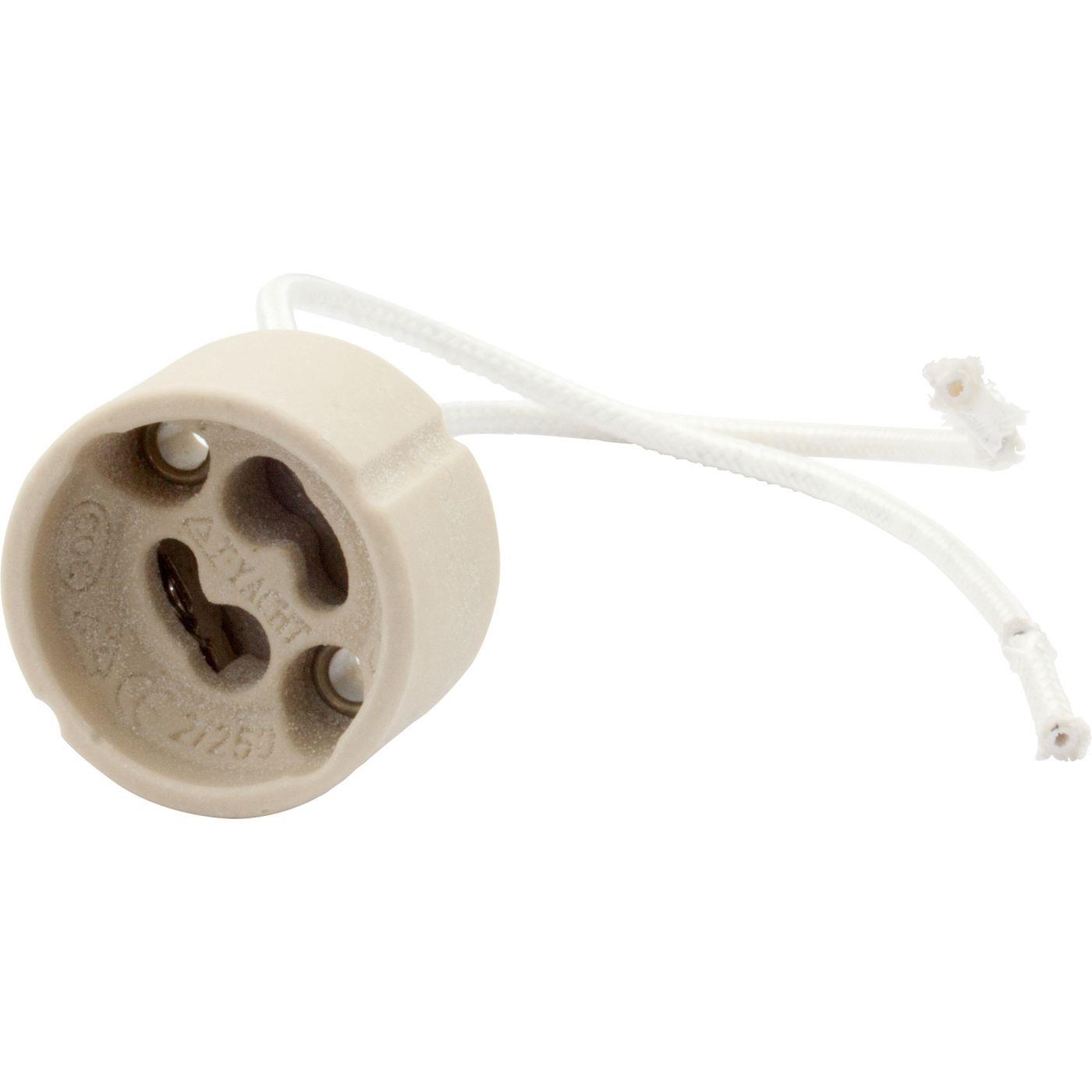 GU10 Illuminant Socket Ceramic + 14,5cm Cable for Lamps 230V