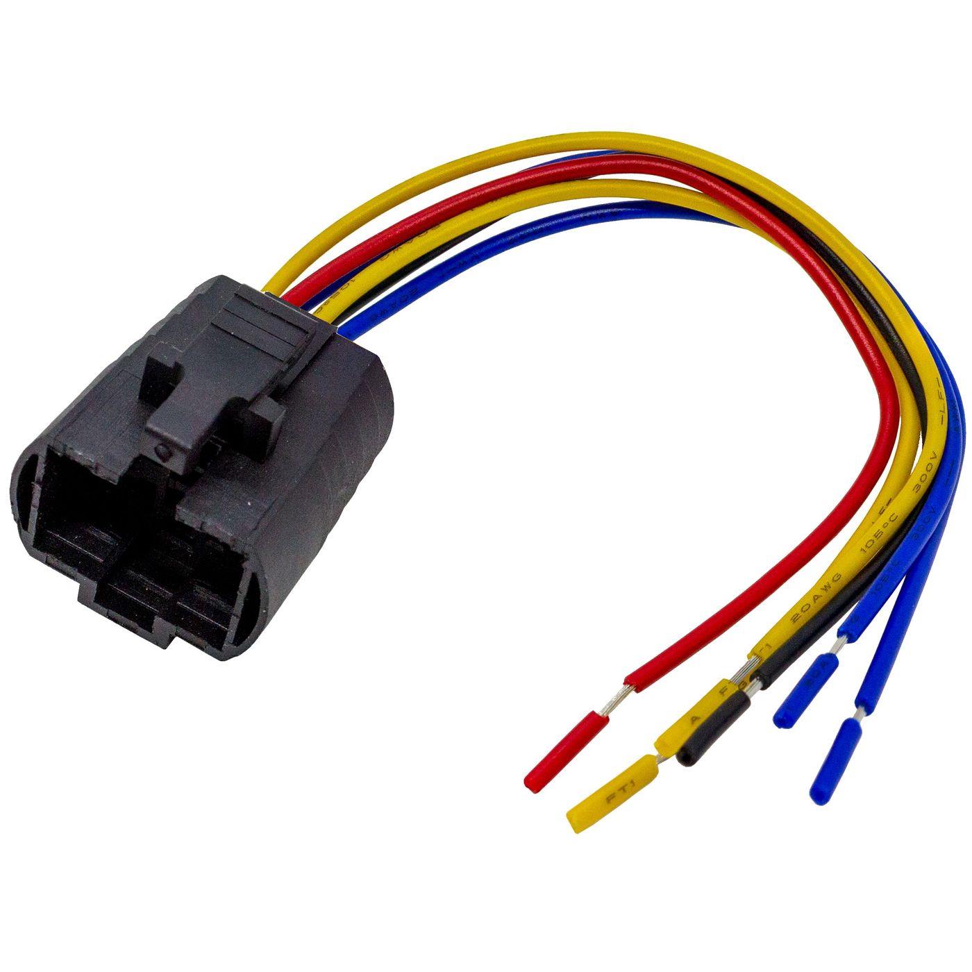 Connectors for 25mm Push button Switch 6x 0,5mm² Cable length: 140mm