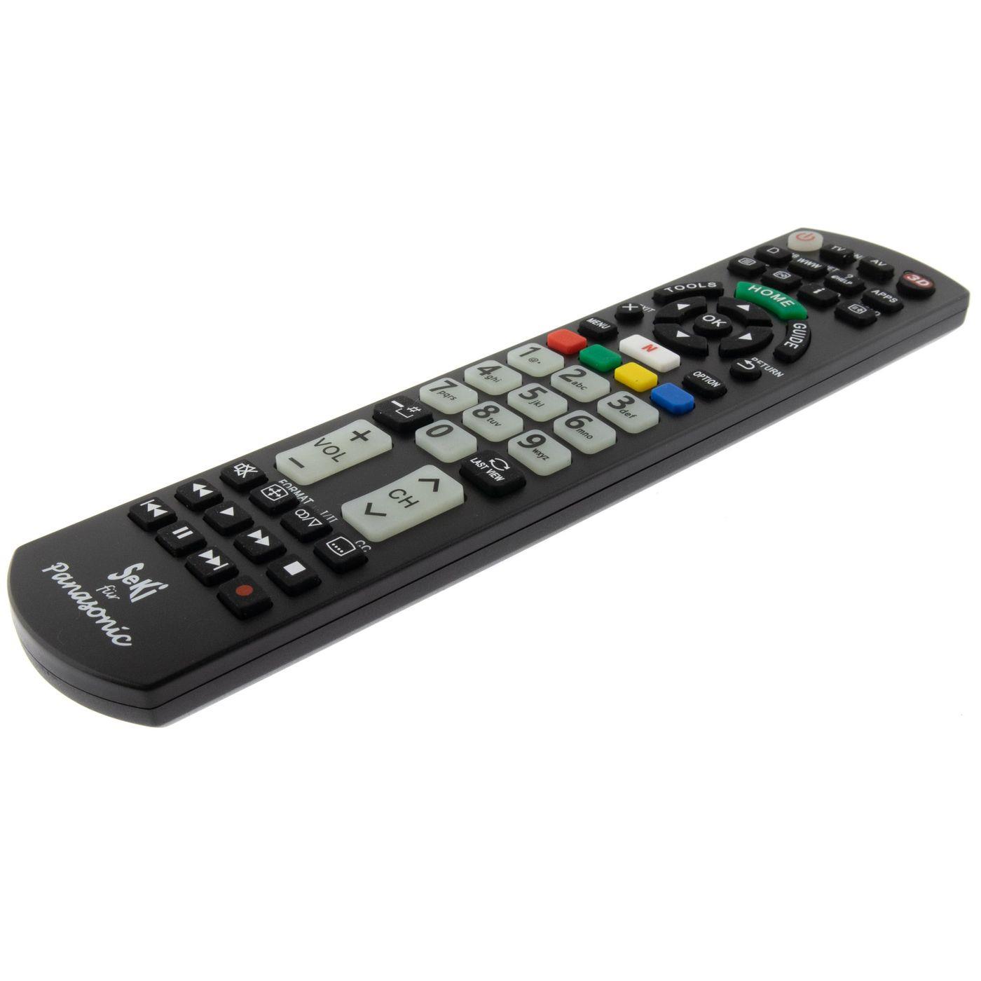 SeKi Universal Remote control suitable for Panasonic Spare remote control works with all devices from Panasonic