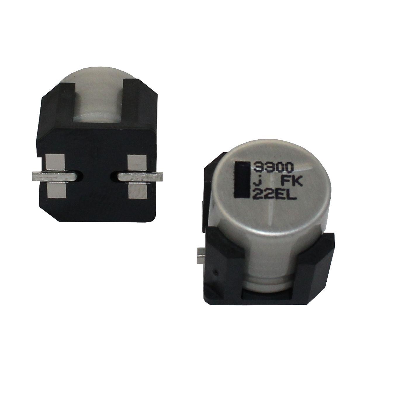 SMD Electrolytic capacitor 3300µF 6,3V 85°C EEVFK0J332V d12,5x14mm 3300uF
