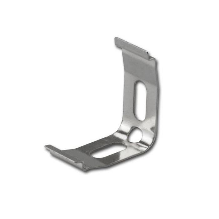 Mounting bracket Z38 For profile NL10 Steel Silver