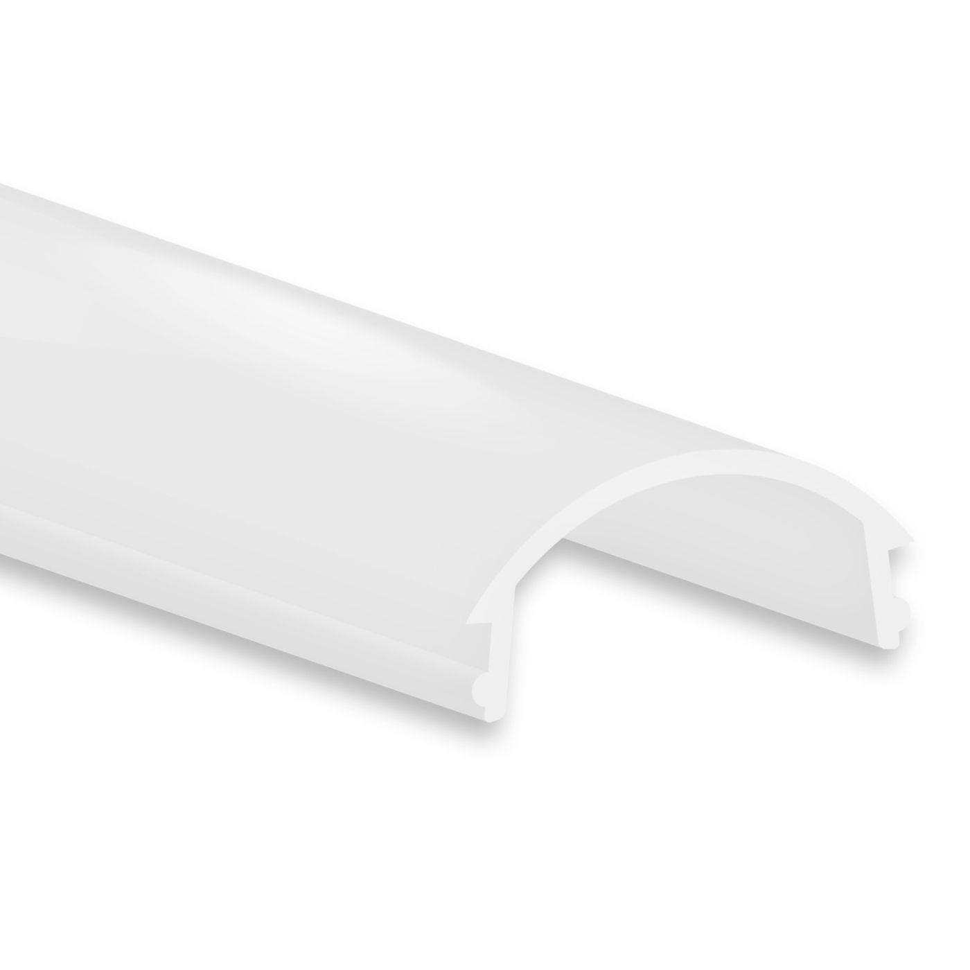 2m Cover C39 for people profile TWIN PL12 17,4x7,7mm Plastic
