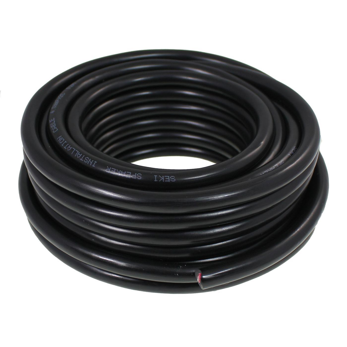10m Speaker cables Round 2x 4mm² Professional PA Installation- Audio- Round cable