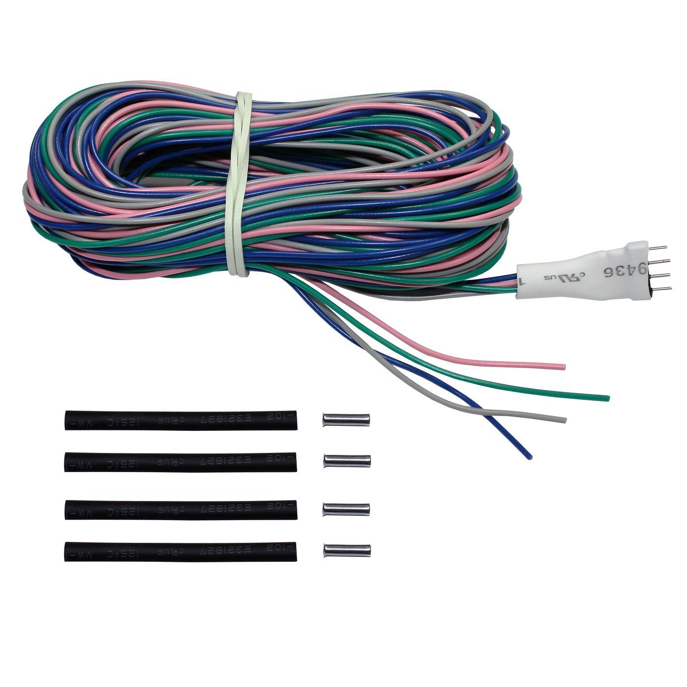 5m Supply cable for RGB joint cross LEDs Control line 4 wire