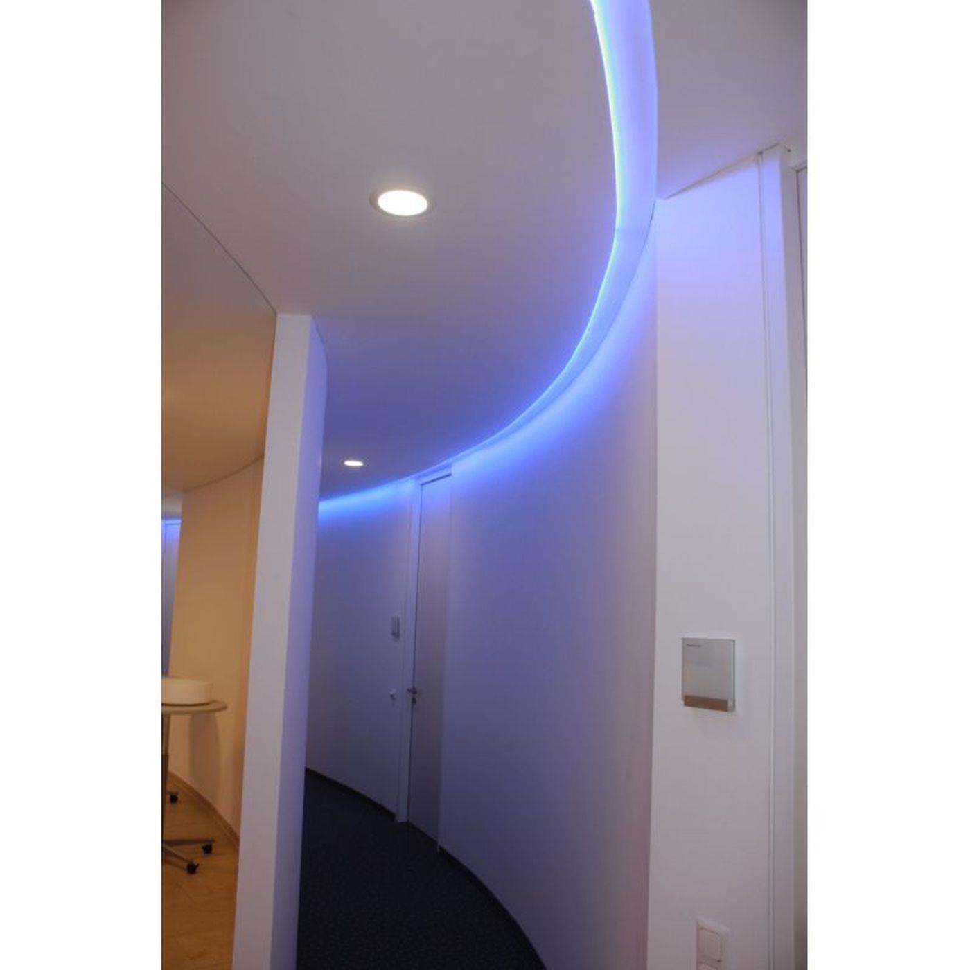 2m LED Drywall profile ADP flex for curves for free surface design for Plasterboard Steel Zinc sheet