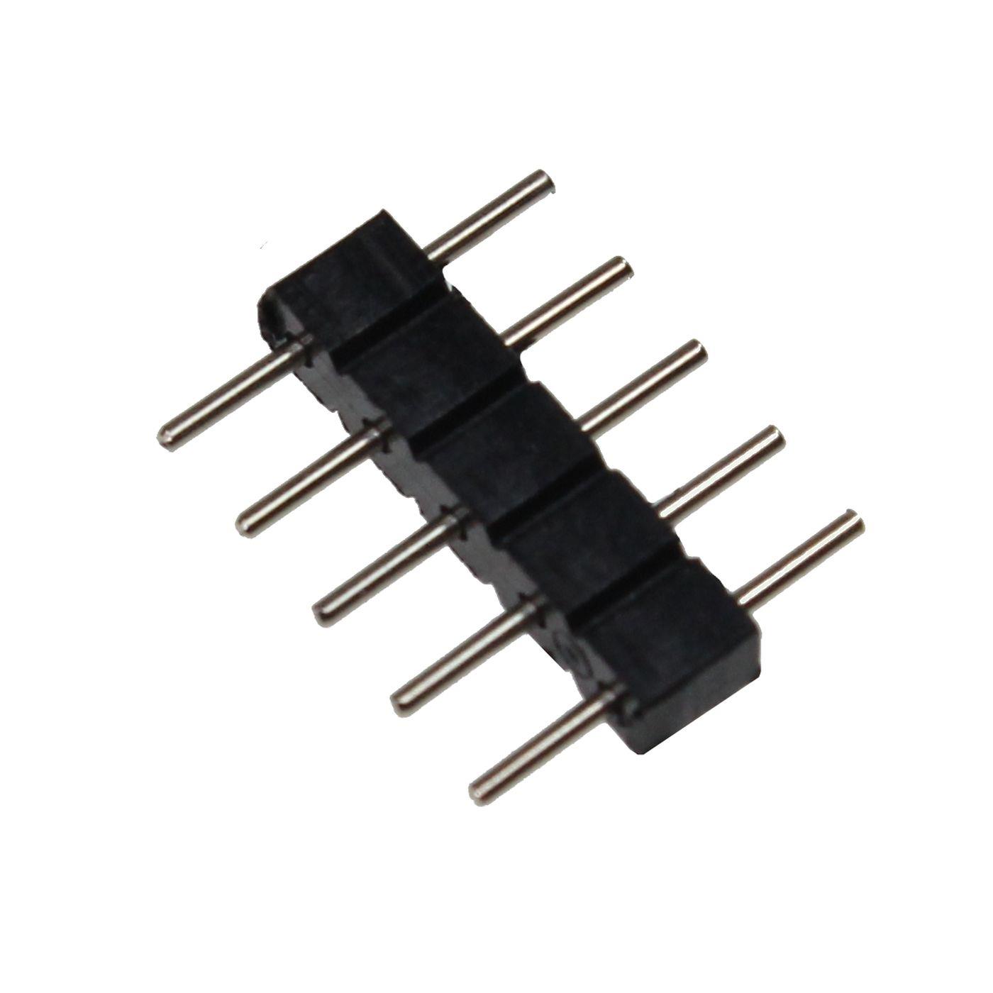 10x RGBW LED Jumper 5 Pin Connector 13x3mm Adapter Coupling