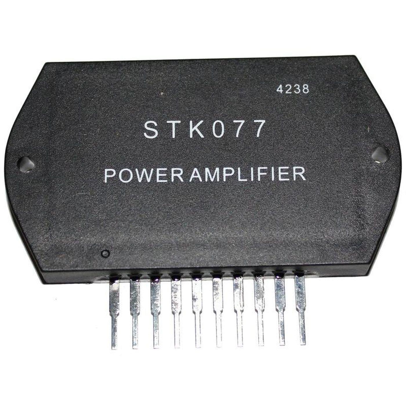Hybrid IC STK077 80x45mm Power amplifier
