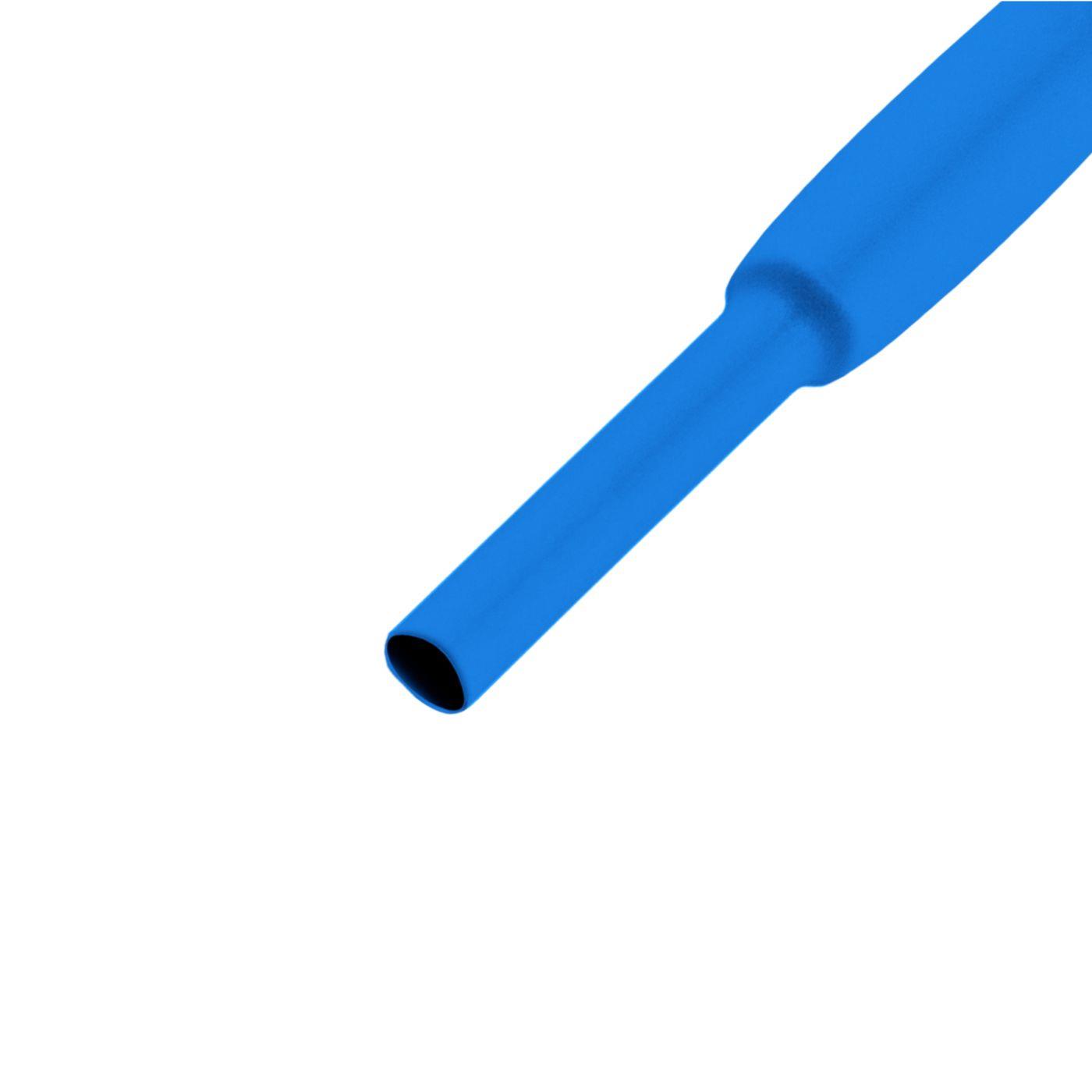 11,5m Heat shrink tubing Box 2:1 3,2 -> 1,6mm Blue Flexible