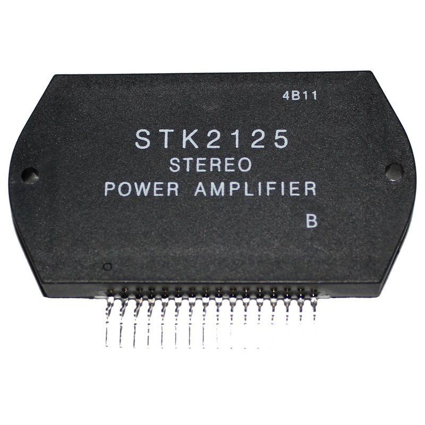 Hybrid IC STK2125 80x45mm Stereo Power amplifier