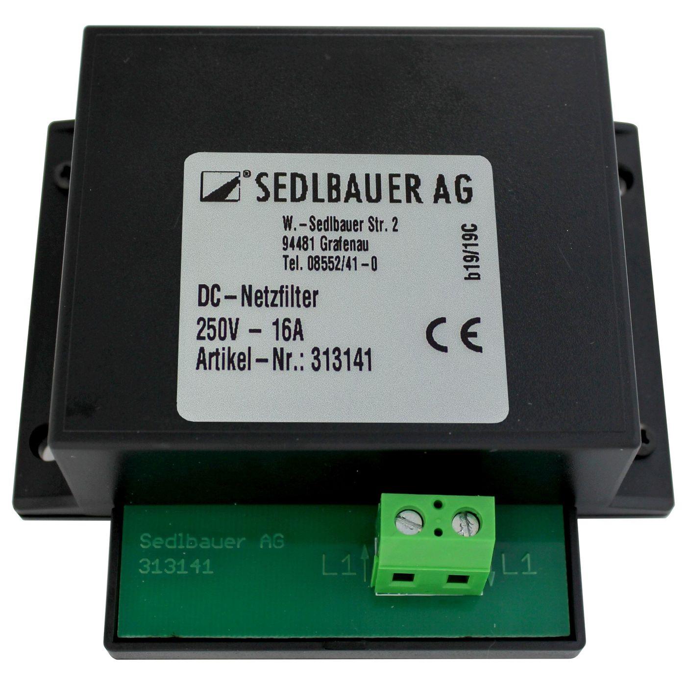 DC Netzfilter 250V 16A für Ringkerntrafos Audiogeräte zur Brummminimierung
