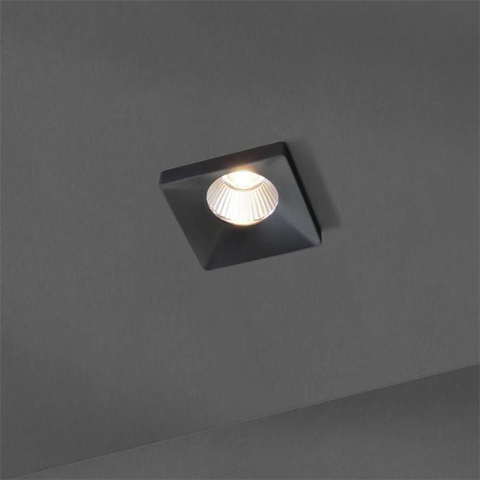 LED Deckeneinbau Lampe Quadratisch Squary 9W 350...400lm 70x70mm 36°