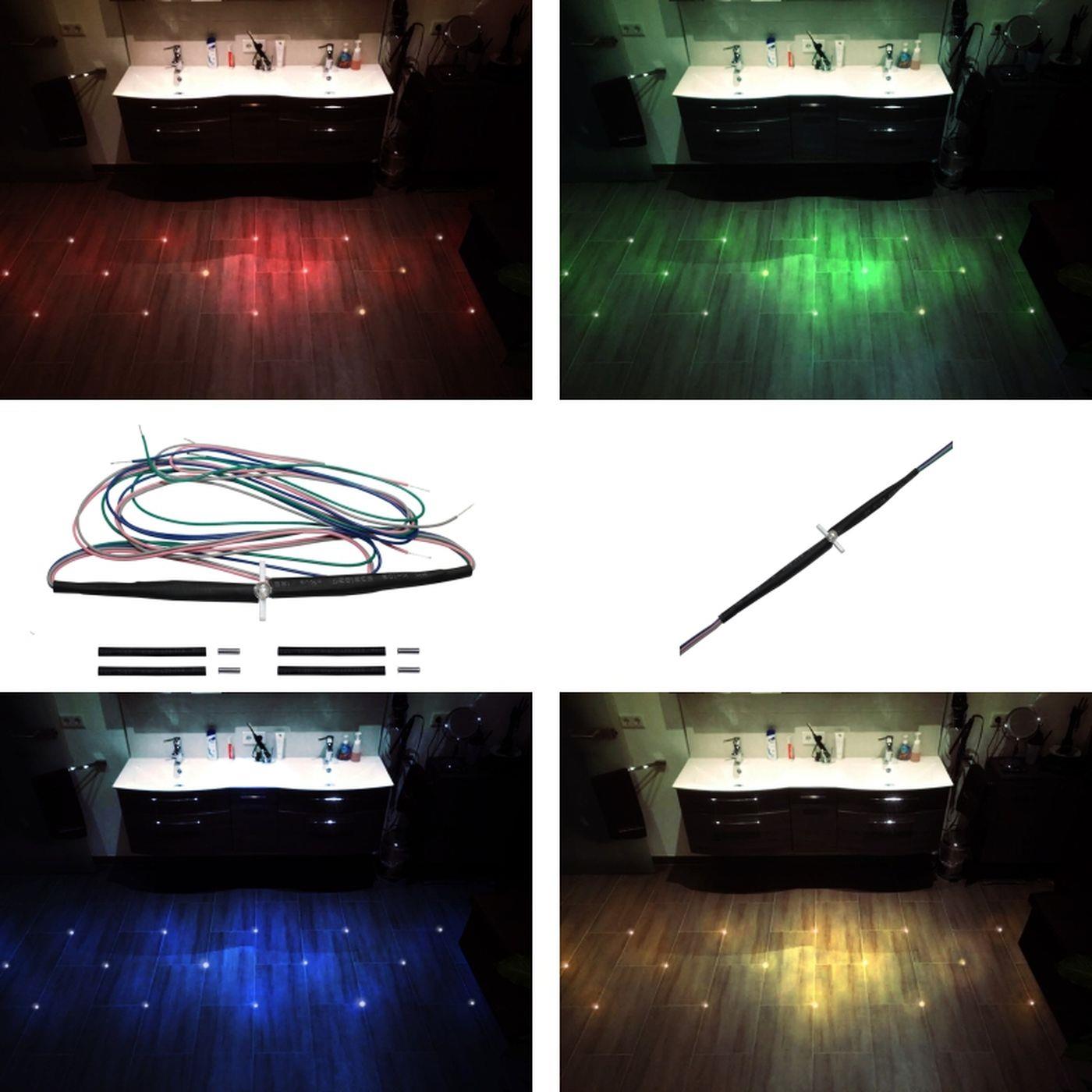 5mm RGB Joint cross LED for programmable colour change via RGB control unit