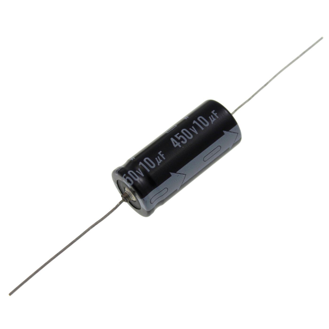 Electrolytic capacitor Axially 10µF 450V 85°C 1W5081152T00SIE 10uF