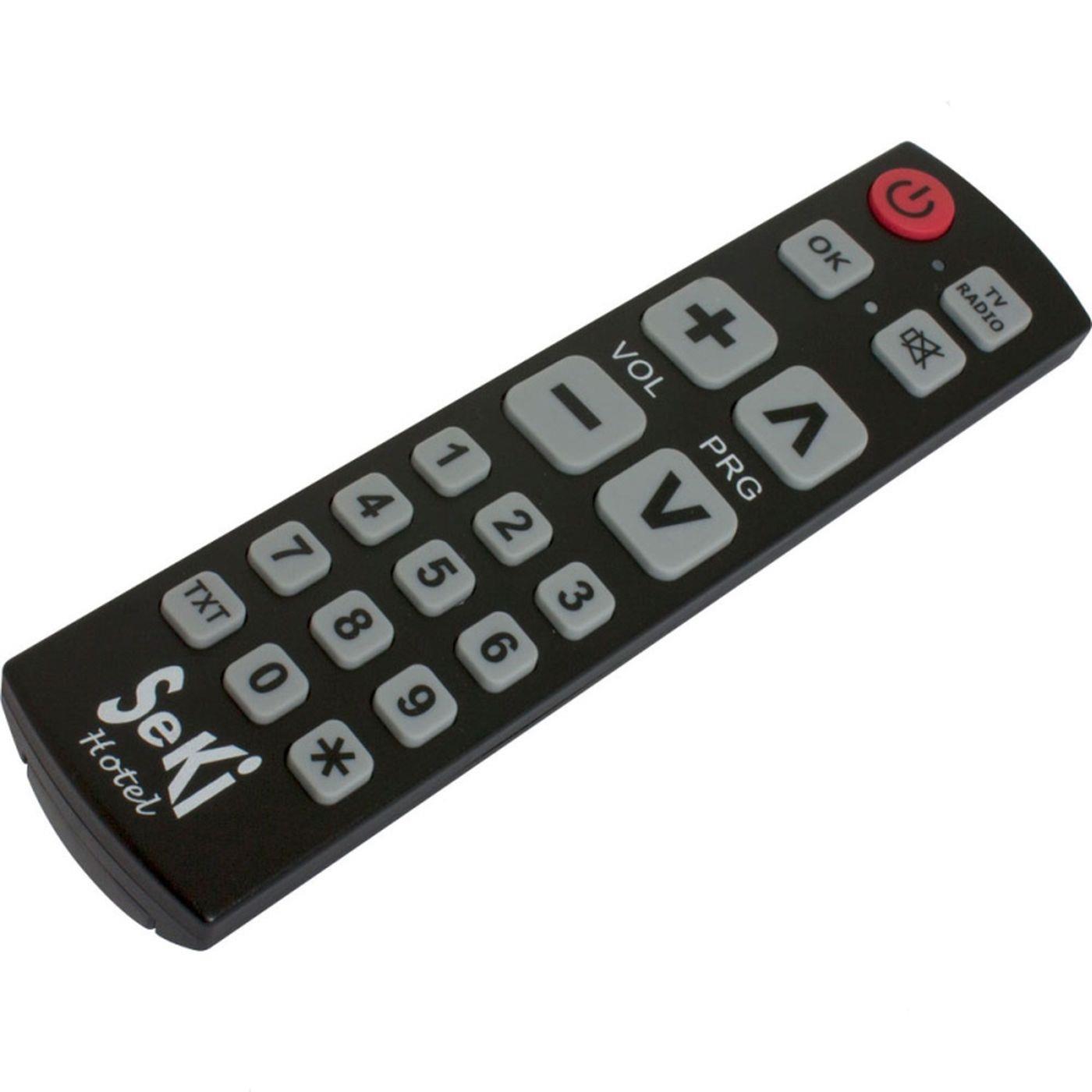 Programmable Remote control for Hotels Pensions Guest Rooms SeKi Hotel