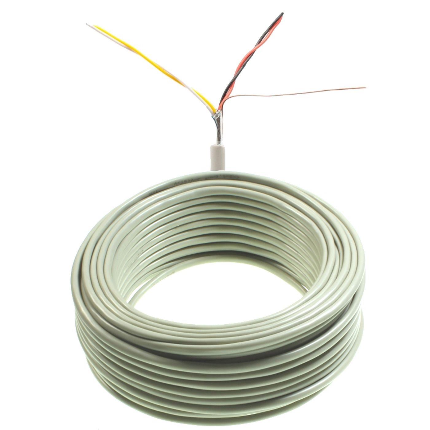 25m Telephone cable 2x2x0,6mm JYSTY 4 Wires ISDN Telecommunication cable Installation Cable J-Y(ST)Y