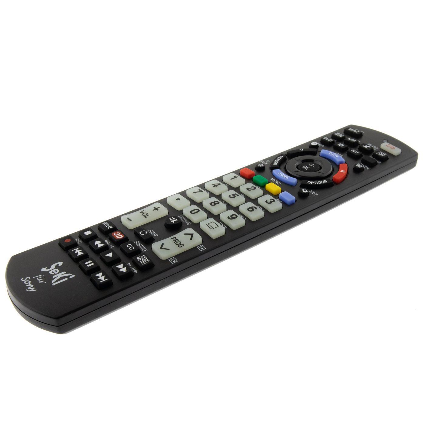 SeKi Universal Remote control suitable for Sony Spare remote control works with all devices from Sony