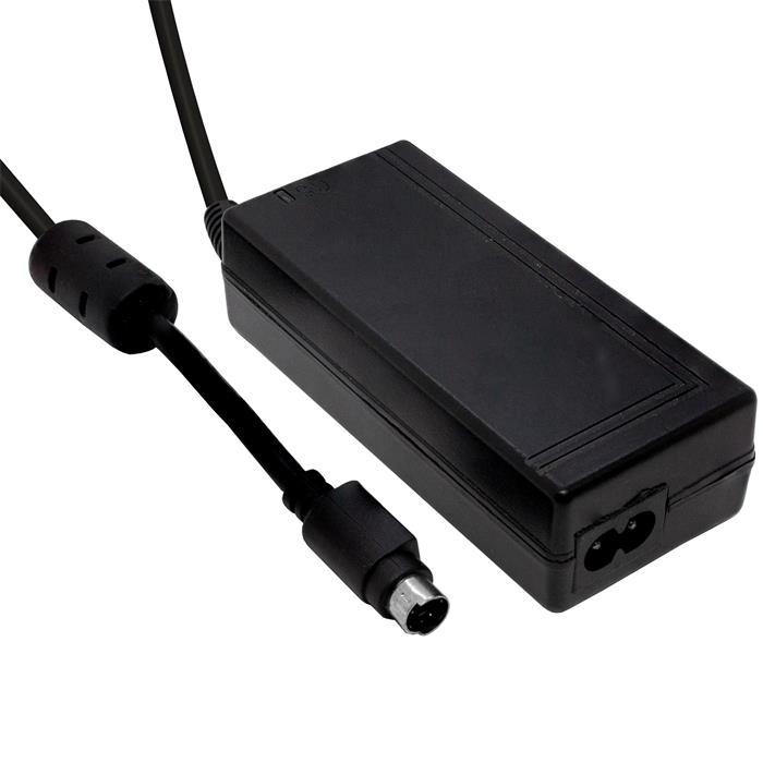 Tischnetzteil 34W 5V + 12V 2A + 2A C7 Kabel 125cm + 5Pol. Stecker AC DC Adpater