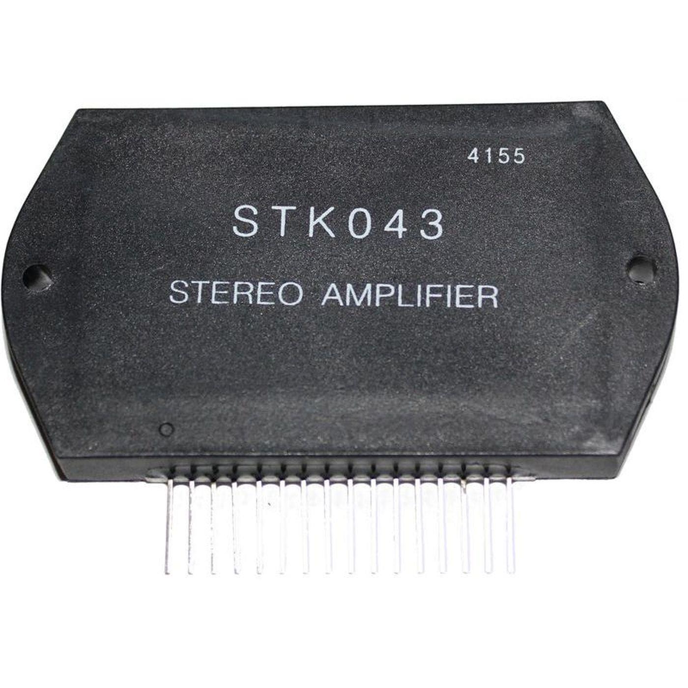 Hybrid-IC STK043 80x45mm Stereo Leistungsverstärker