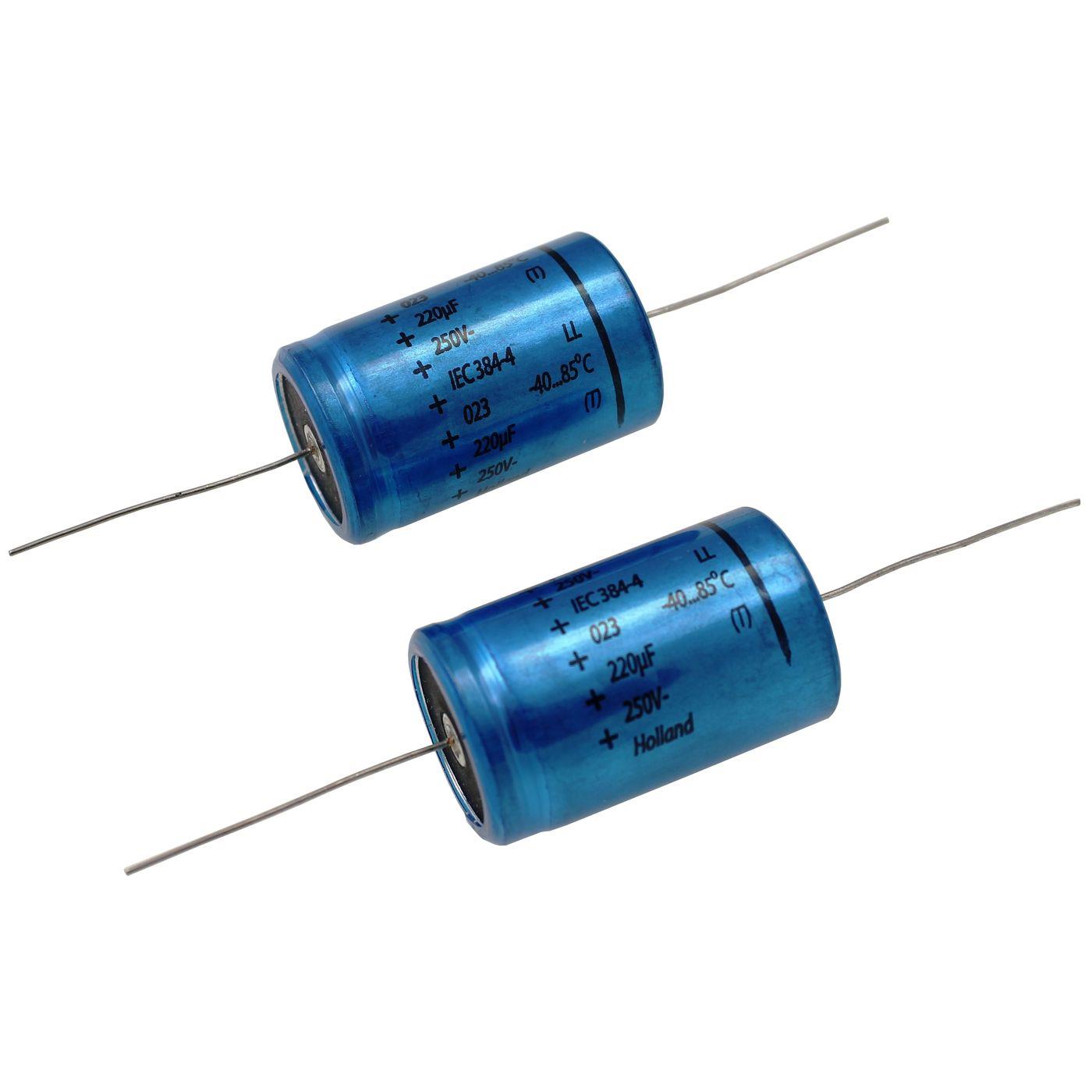 Electrolytic capacitor Axially 220µF 250V 85°C 222202313221 220uF