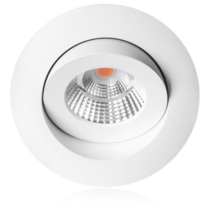 LED Deckeneinbau Lampe Rund QI Allround 360° 10W 520lm d88mm 36°