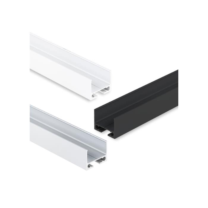 2m Universal Kabelkanal PL10 für diverse LED Profile Aluminium