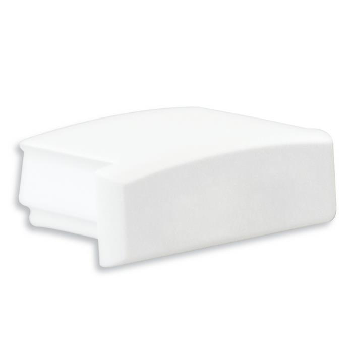 Endkappe E1 Kunststoff für Profil PL1 Weiß