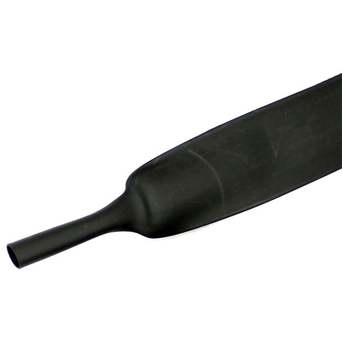 1m Heat shrink tubing with Adhesive 3:1 30 -> 10mm Black