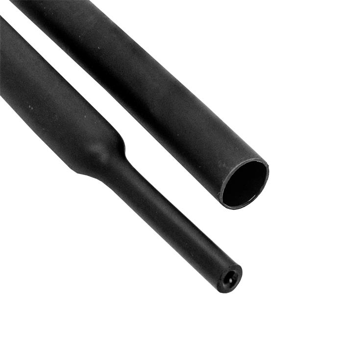 1m Heat shrink tubing with Adhesive 4:1 8 -> 2mm Black