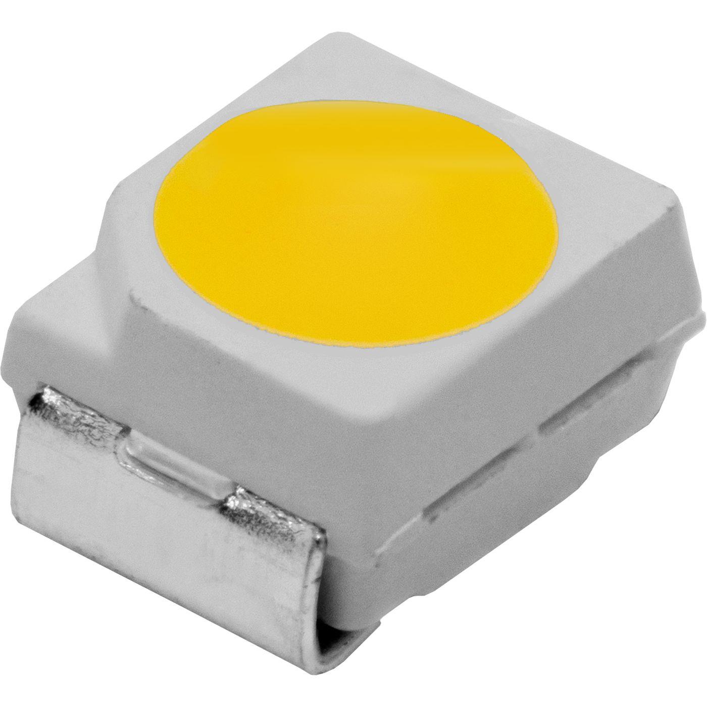 50x Superhelle LEDs SMD 3528 Neutral Weiß 4500K 20mA 3,2V 1700...2200mcd 120° 3,5x2,8mm PLCC2