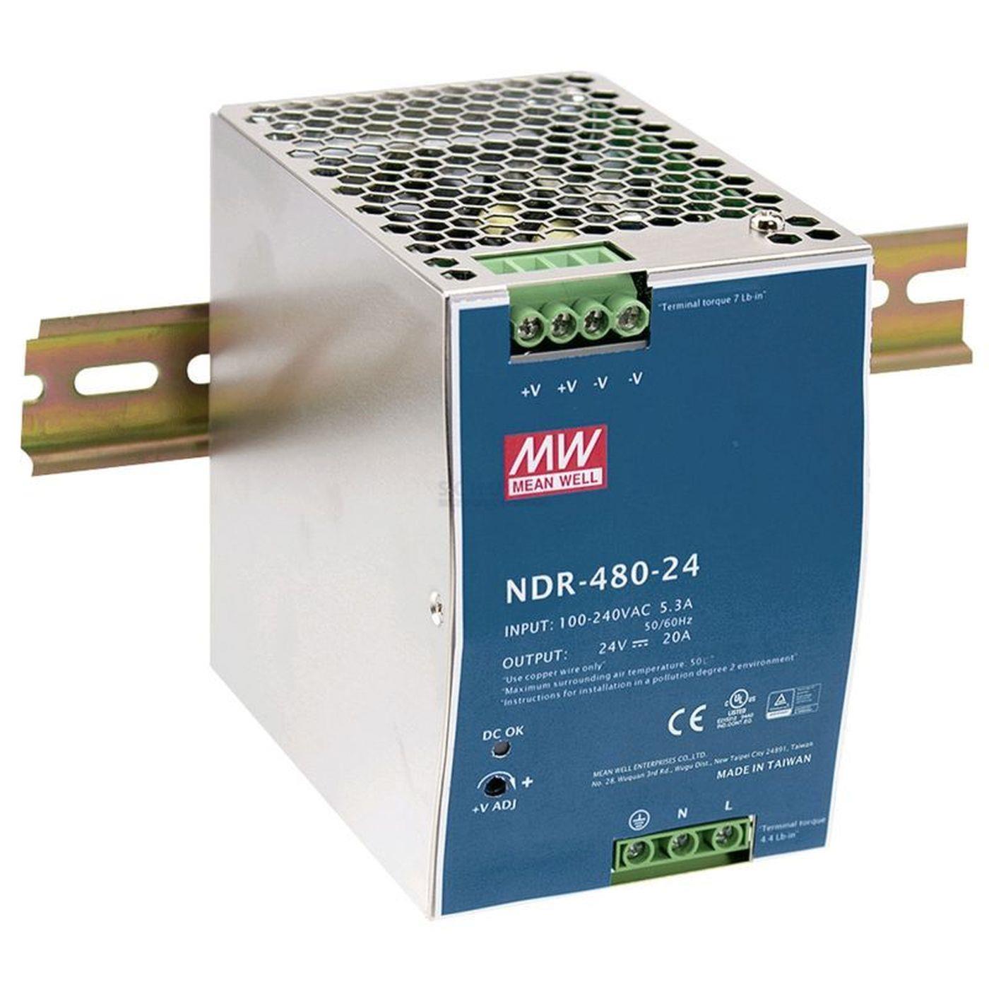 NDR-480-48 480W 48V 10A Din Rail power supply