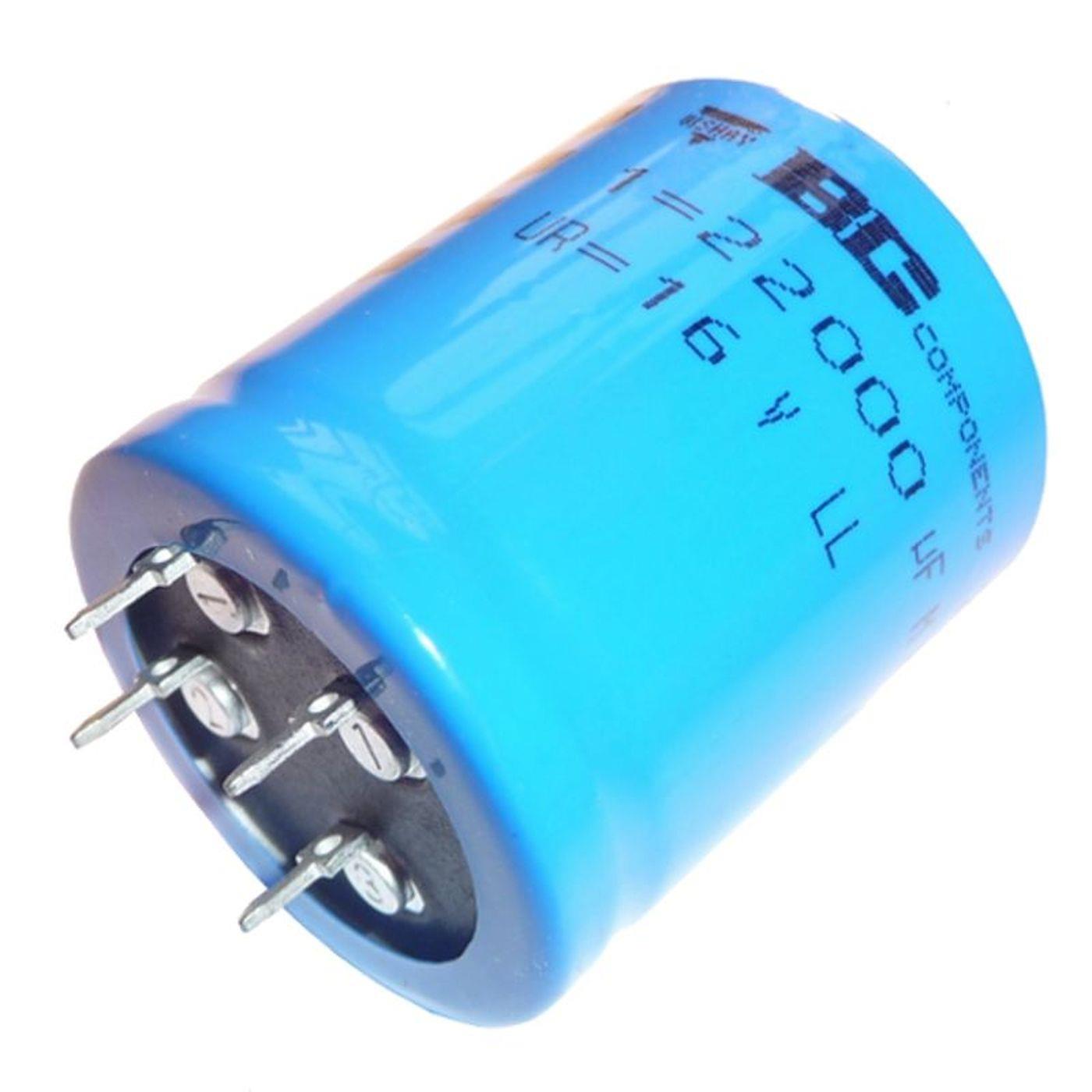 4-Pin Electrolytic capacitor Radial 15000µF 10V 85°C 222205054153 d35x40mm 15000uF